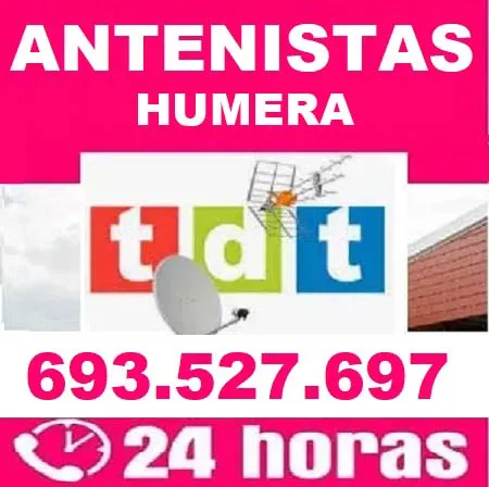 Antenistas Humera a domicilio